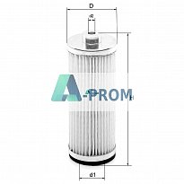 Air filter 317901 for Rietschle vacuum pumps